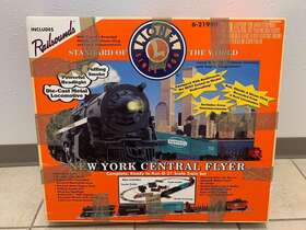 6-21990 Lionel O And O-27 Gauge New York Central Flyer Train Set