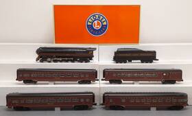 6-29365 Lionel N&w Ftpocohantasft O Gauge Steam Passenger Train Set Ex/box