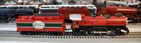 6-30020 Lionel North Pole Central Christmas Steam Engine 4-4-2 And Tender