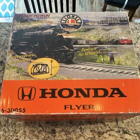 Lionel 6-30055 Honda Flyer Ready-to-run O Gauge Starter Set Locomotive Box Car Caboose