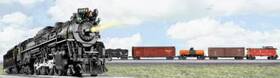 6-30066 Lionel C&o Empire Builder O Gauge Steam Train Set Ln/box