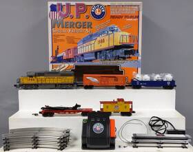6-30081 Lionel Union Pacific Merger O Gauge Diesel Train Set Ex/box