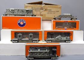 6-30144 Lionel O Gauge Operation Eagle Military Diesel Train Set Ln/box