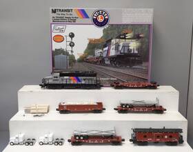 6-30185 Lionel Nj Transit Limited Edition Mow O Gauge Diesel Train Set Ex/box