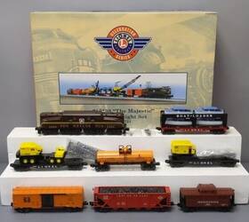 6-31721 Lionel O Gauge Pwc Pennsylvania Majestic Gg-1 Electric Freight Train Set