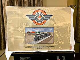 6-31739 Lionel #6-31739 Super O Steam Freight Set #13150 Celebration Series New-sealed