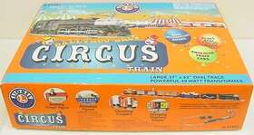 6-31931 Lionel Ballyhoo Brothers Circus O Gauge Steam Train Set Ln/box