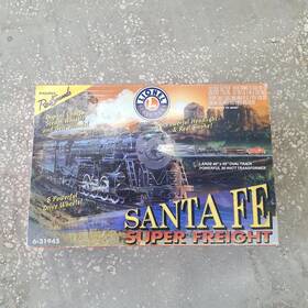 6-31945 Lionel 6 31945 Santa Fe Super Freight 2-8-4 Berkshire #4115 O Gauge Please Read