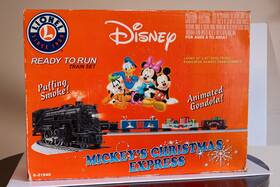 6-31946 Lionel Disney Animated Christmas O Gauge Steam Train Set/box