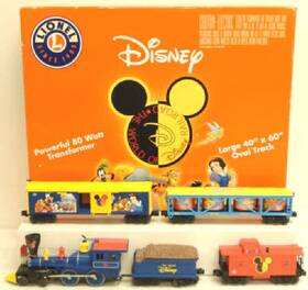 6-31947 Lionel O Gauge World Of Disney Steam Train Set Ln/box