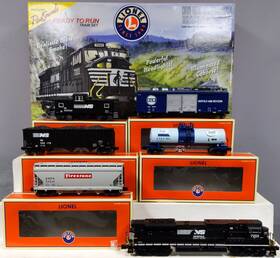 6-31993 Lionel O Gauge Black Diamond Lionmaster Diesel Freight Train Set Ex/box