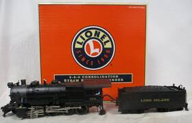 6-38036 Lionel Long Island Rr 2-8-0 Inch Consolidation Steam Engine And Tender