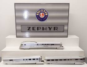 Lionel 6-38856 O Gauge Legacy Burlington Mark Twain Zephyr Diesel Train Set Ex