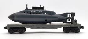 6-4039 Lionel Us Navy Submarine Car Ex 6-4039 Lionel Us Navy Submarine Car Ex