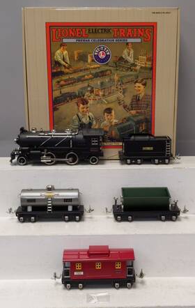 6-51009 Lionel O Gauge Tinplate 269e Steam Freight Train Set Ln/box
