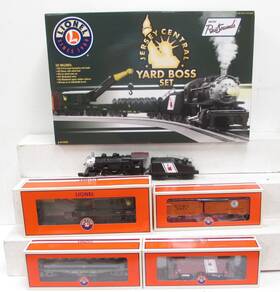 6-81023 Lionel Central New Jersey Yard Boss O Gauge Steam Freight Train Set Ln