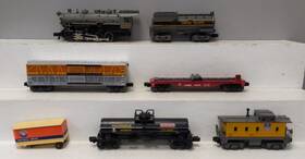 6-81030 Lionel Up Gold Coast Flyer O Gauge Steam Freight Train Set