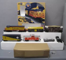 6-82324 Lionel O Gauge Chessie System Lionchief Diesel Freight Train Set Ln/box