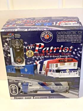 6-82427 Lionel Inch The Patriot U36b Lioncheif Remote Control System In Box O-ga