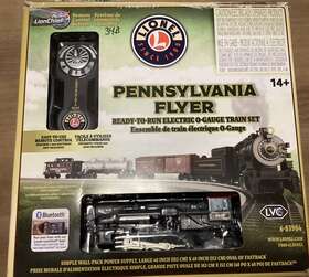 6-83984 Lionel Pennsylvania Flyer Ready To Run Electric 0-gauge Train Set -6-83984-works