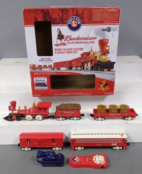 6-84754 Lionel Anheuser-busch Clydesdale Lionchief O Gauge Train Set With Bluetooth