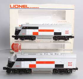 6-8851 Lionel O Gauge New Haven F3 Aa Diesel Locomotive Set #8851/8852 Ex/box