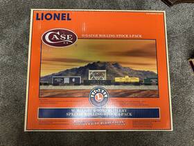 Lionel 6-99016 W.r. Case And Sons Cutlery Limited Edition O Gauge 3-pack Box Tank Gondola