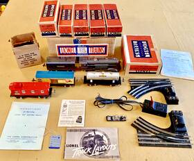 6232e Lionel 6232e/5960 Prewar #6232e Freight Outfit/sears #5960 Original Boxes/original Set Box