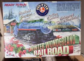 6-31941 Lionel 63194-1 Winter Wonderland O Gauge Musical Animated Train Set