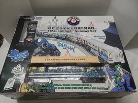 6-81475 Lionel 681475 O Dc Comics Batman M7 Lionchief Subway Set Tested Works Read Desc