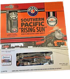 6-84726 Lionel 684726 Southern Pacific Ftrising Sunft Set With Box