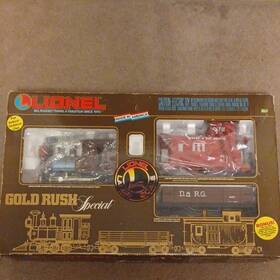 7-11717 Lionel Gold Rush Special G Gauge Train Set Denver And Rio Grande