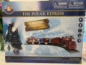 7-12076 Lionel The Polar Express Train Set Black Ready To Play Battery Operated