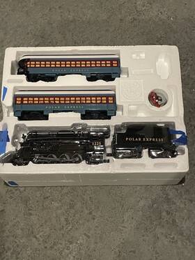 Lionel 7-41022 The Polar Express G-gauge Starter Train Set With Lights Sound 4 Cars