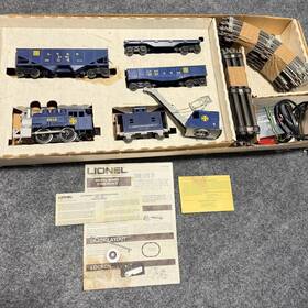 Lionel 70-1501-202 61501 Midland Freight O27 Gauge Electric Train Set Santa Fe 8512 Boxed