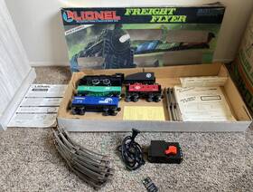 70-1687-202 Lionel Vintage 1990 6-91687 Freight Flyer 0/o27 Gauge #8902 Steam Train Set