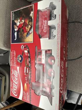 7-11488 Lionel 711488 Coca Cola Train Set G Gauge 2014 Pre-owned