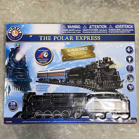 712061 Lionel The Polar Express Train Set - Black Working Missing Santas Bell