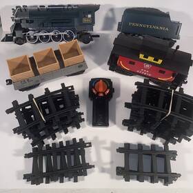 712110 Lionel Pennsylvania Flyer G-gauge Battery-powered Model Train Set Tested/works