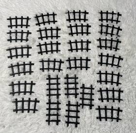 712112 Lionel 26 North Pole Central Lines Train Track Replacement Pieces Straight Curve