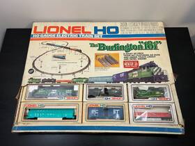 75-2682-202 Lionel Ho Scale Burlington 181 Electric Train Set Gp30 Diesel Some Sealed Parts