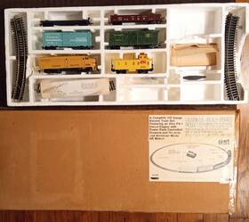 79-9551 Lionel Ho Sears Catalog Union Pacific Freight Set 1975 Plain Box Nice