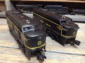 8915 Lionel 8916 Modern Era #8915 Western Maryland Alco O27 Aa Units With Diesel Horn