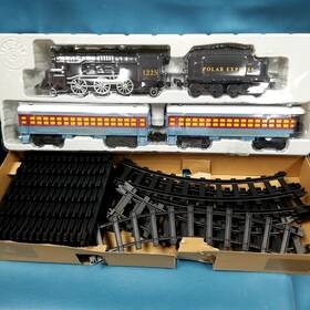 Lionel 9601-13-l Polar Express 28 Piece Battery Operated Train Set Tested Work 7-11925-200