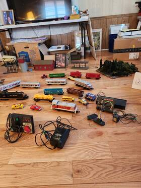 Lionel Com987 Train Set Great Condition Multicars