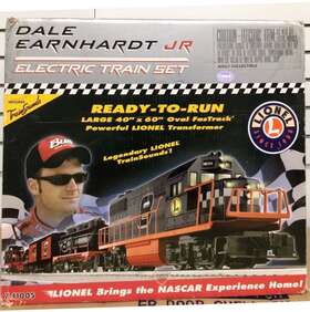 7-11005 Lionel / Nascar Rare Lionel/dale Earnhardt Jr. Train Set Inch Ready To Run Mib New