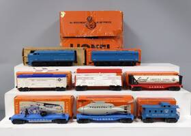 X628 Lionel Vintage O Promotional Navy Diesel Freight Set/box