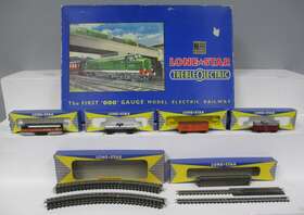 El54 Lonestar Models N Union Pacific Passenger Car Set With Track/box