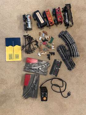 5652 Louis Marx & Co And Stream Line Steam Type #5652 Electrical Train Set O Gauge - Exc