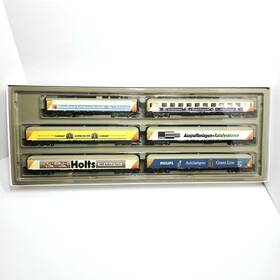 M Rklin 001883042909 Marklin 4290 Ho Gauge Shell 4 Exhibition 1 Dining Generator Car Set In Box C8